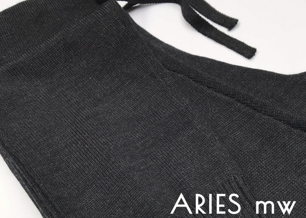 Youth Merino Wool Loungers-110-ARIES MW (black mélange)-2019-YOOKI