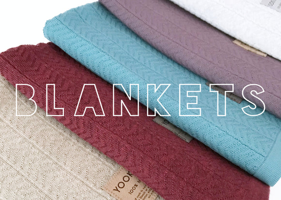 MERINO WOOL BABY BLANKETS-RELIC (MW beige melange)-YOOKI