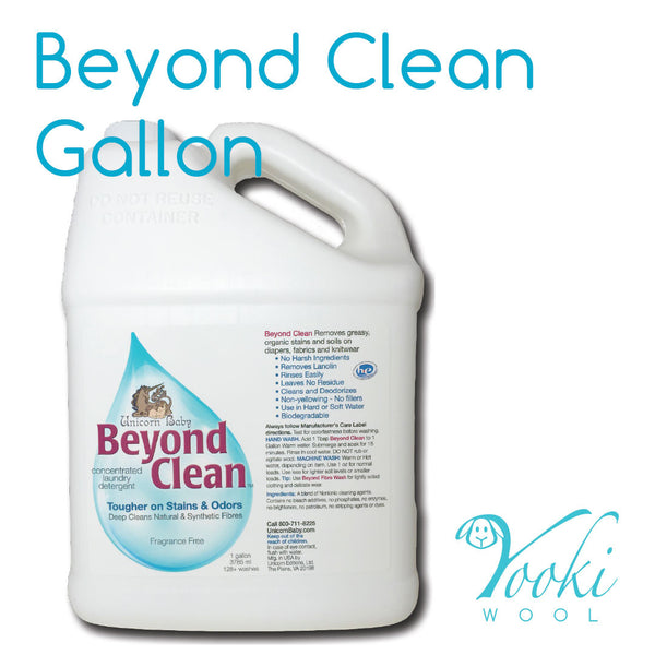 DEEP CLEANING-128 OZ (GALLON)-UNICORN BABY BEYOND CLEAN (unscented)-YOOKI
