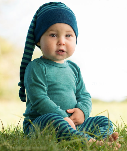 Bonnet bébé en laine polaire bio - Engel natur