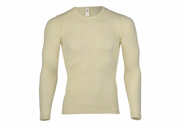 ENGEL WOOL SHIRTS | ADULT-LONG-SLEEVE SHIRT-NATURAL W|S BLEND-50/52 Men's-YOOKI