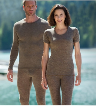 ENGEL - Men's Thermal Underwear Base Layer Long Sleeve Top, 70% Organic Merino  Wool 30%