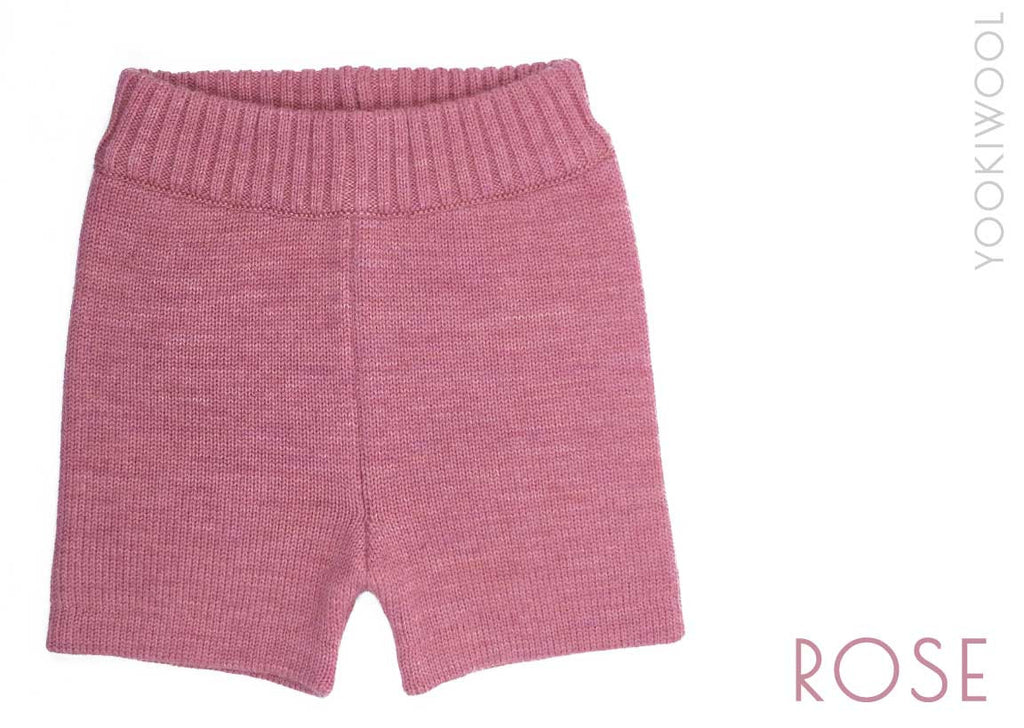 WOOL DIAPER COVERS - Merino Wool Knit Baby Shorts