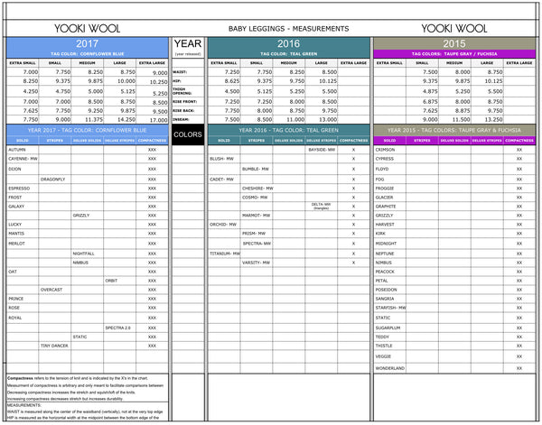WOOL LEGGINGS | CLASSIC BABY (2015-2017)-YOOKI