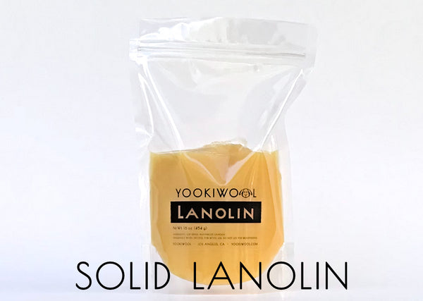 SOLID LANOLIN-4 OZ ECO ZIPPER BAG-UNSCENTED-YOOKI