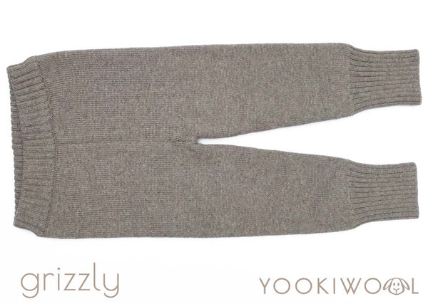 WOOL LEGGINGS | LONGIES- DELUXE-X-SMALL-GRIZZLY (standard wool)-YOOKI