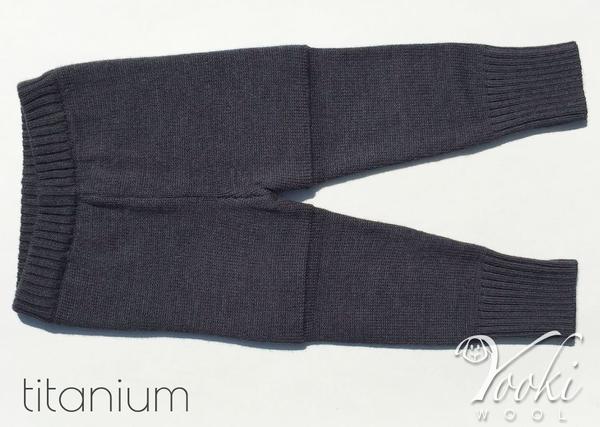 WOOL LEGGINGS | CLASSIC BABY (2015-2017)-MEDIUM-TITANIUM MW-2016-YOOKI
